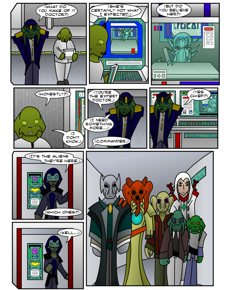 Page 21 –  And the Alien Adventure Team
