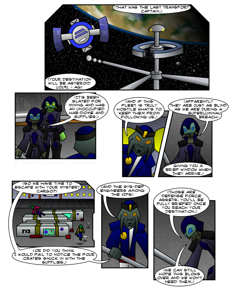 Page 10 – Meanwhile in Space