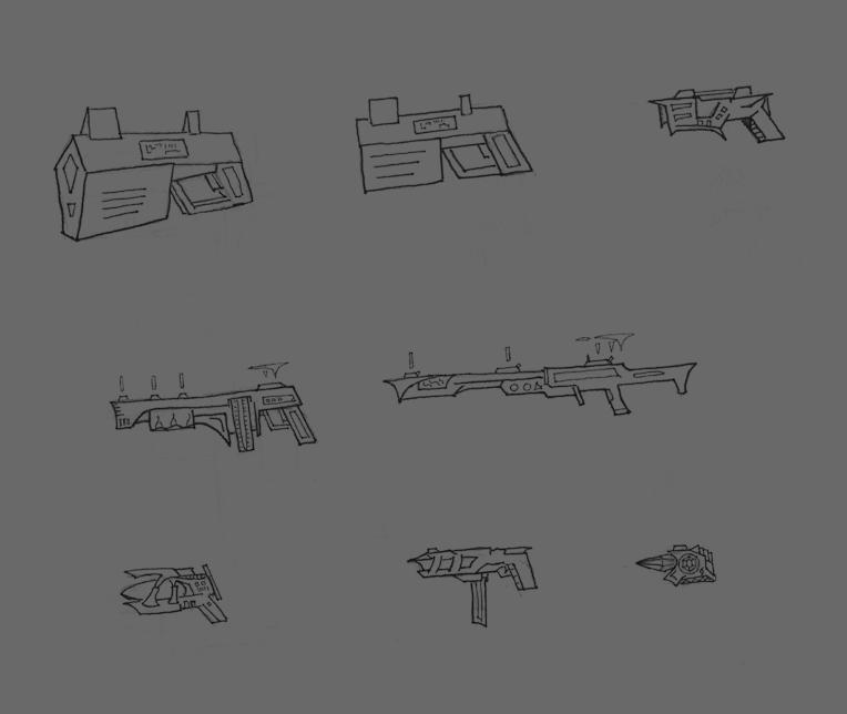 Weapons Sketch